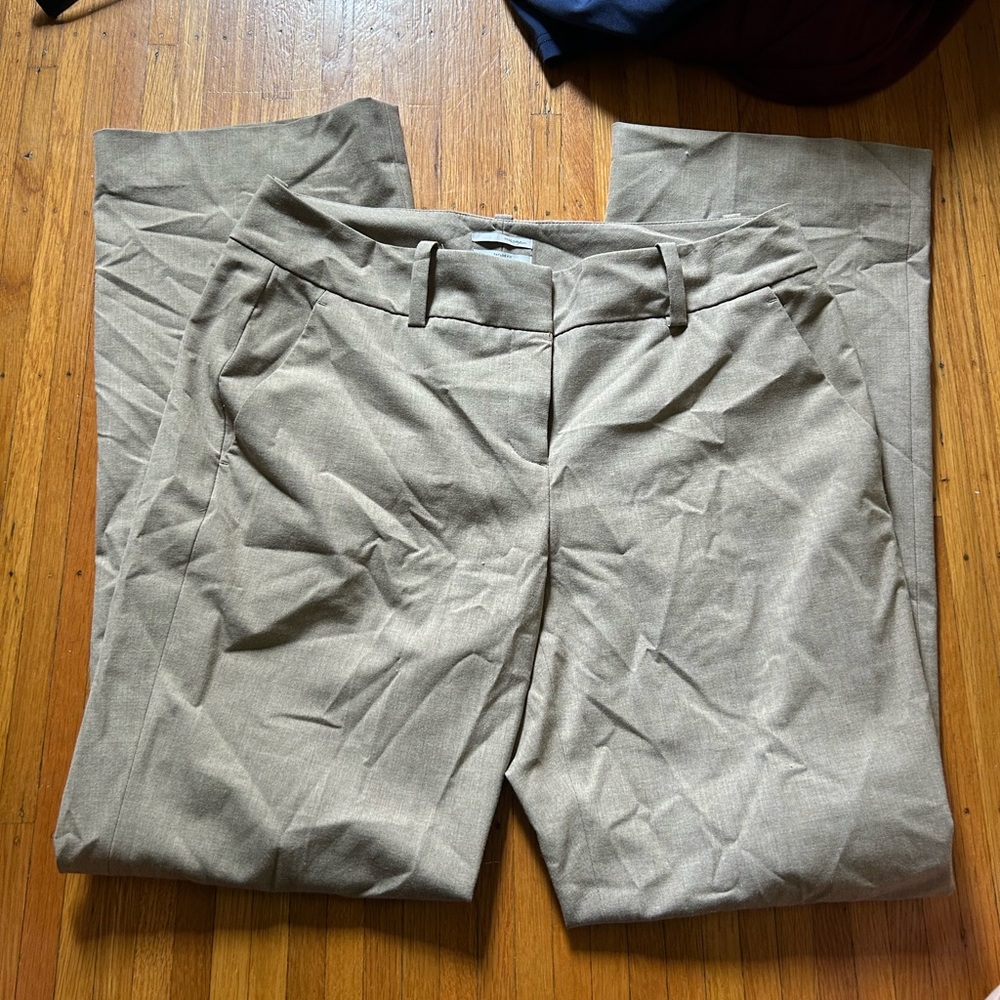 Beige Linen Pants